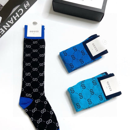 GUCCI 26S MID-CREW SOCKS 405364 (1 BOX)