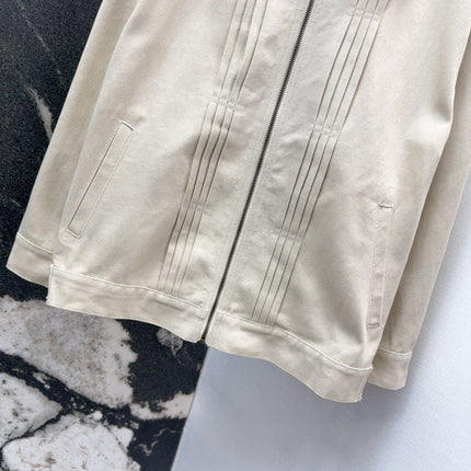 Loewe 25 Jacket Beige Cotton