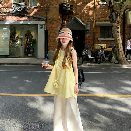 LOEWE 26S MULTICOLOR CROCHET BUCKET HAT STYLE 046