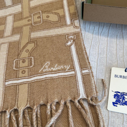 BURBERRY 26S SCARF 180 IN CASHMERE 510944