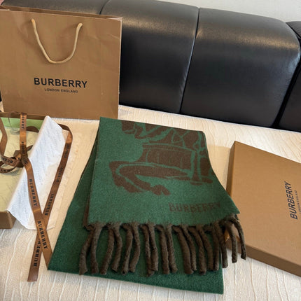 BURBERRY 26S SCARF 190 IN CASHMERE 513314