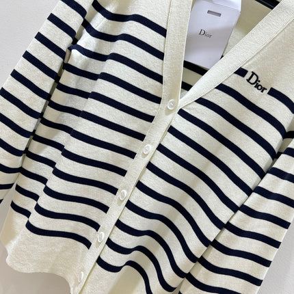 DIOR 26S V-NECK KNIT CARDIGAN 1748