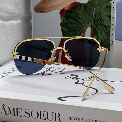 BURBERRY 26S PILOT FRAME IN METAL 493908