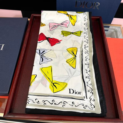 DIOR 26S SCARF 90 IN SILK 424321