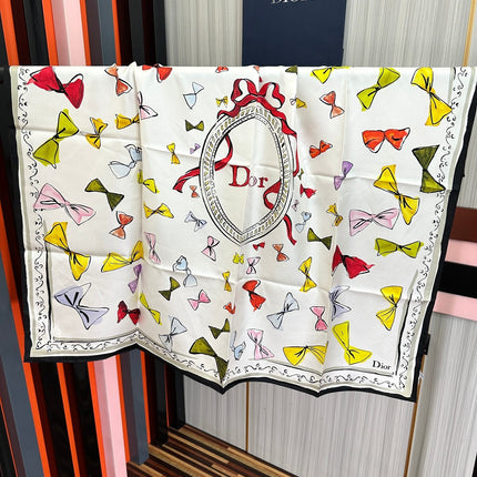 DIOR 26S SCARF 90 IN SILK 424321