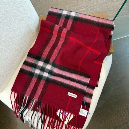 BURBERRY 26S SCARF 180 IN CASHMERE 515998