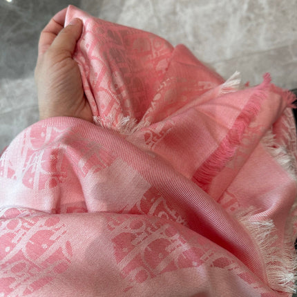 DIOR 26S SCARF 120 IN CASHMERE AND SILK 427391