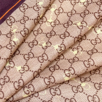 GUCCI 26S SCARF 140 IN CASHMERE 504515