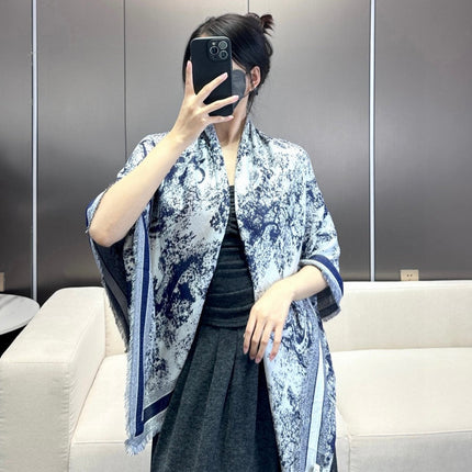 DIOR 26S SCARF 140 IN CASHMERE AND SILK 427199