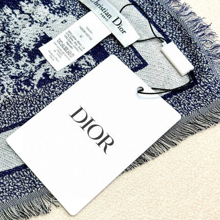 DIOR 26S SCARF 140 IN CASHMERE AND SILK 427199