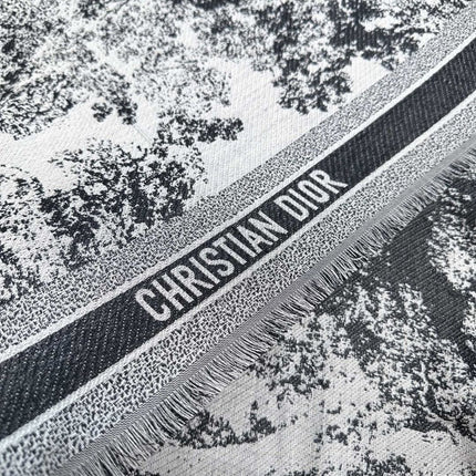 DIOR 26S SCARF 140 IN CASHMERE AND SILK 427200