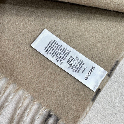BURBERRY 26S SCARF 210 IN CASHMERE 515854