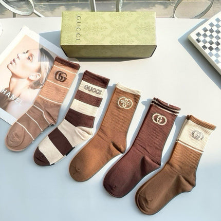 GUCCI 26S CREW SOCKS 395172 (1 BOX)