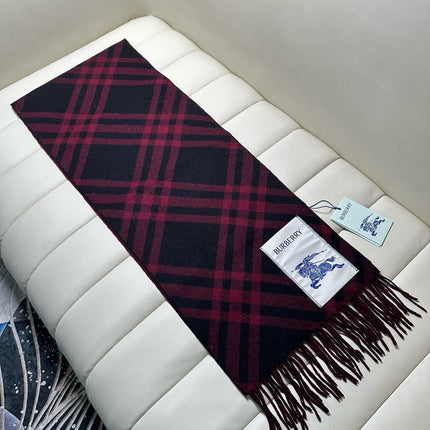 BURBERRY 26S SCARF 168 IN CASHMERE 513423