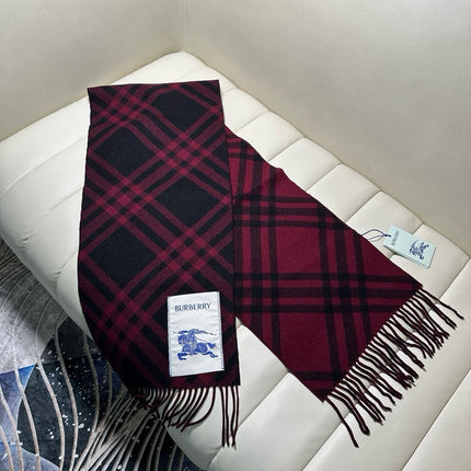 BURBERRY 26S SCARF 168 IN CASHMERE 513423