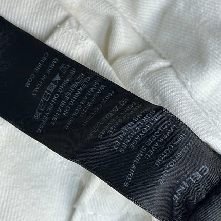 CELINE 26S HIGH-WAIST WIDE-LEG JEANS 649