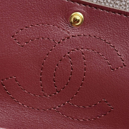 CHANEL 26S CLASSIC MINI FLAP BAG 20 IN COFFEE BROWN CAVIAR LEATHER