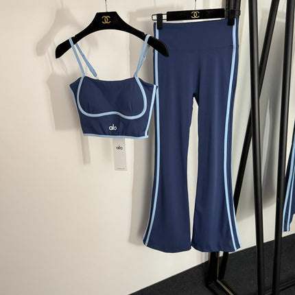 ALO 26S BRA AND FLARED LEGGINGS SET 442