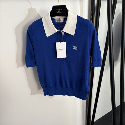 CELINE 26S KNIT POLO SHIRT 103