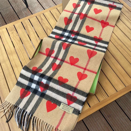 BURBERRY 26S SCARF 180 IN CASHMERE 511079